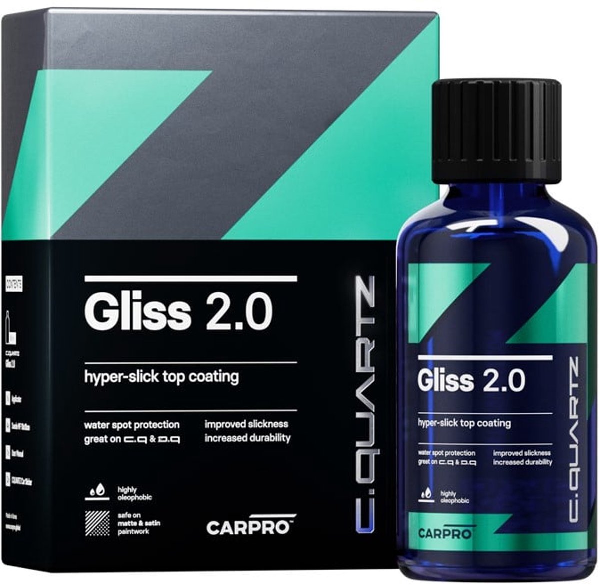 CarPro Gliss 2.0 Hyper Slick Coating 50ml - Glascoating