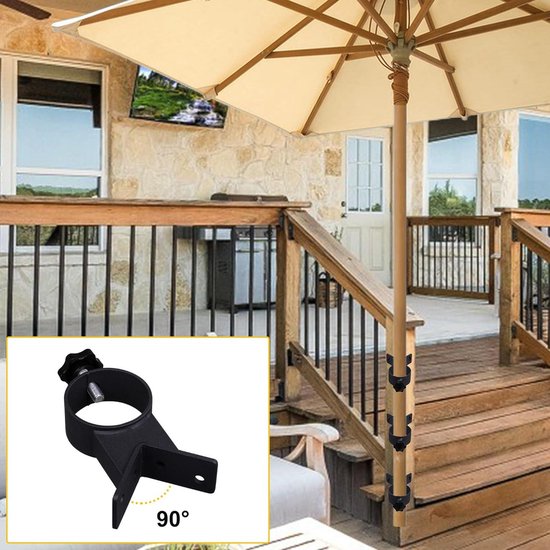 Lifeswell Heavy Duty Parapluhouder voor terrasleuning