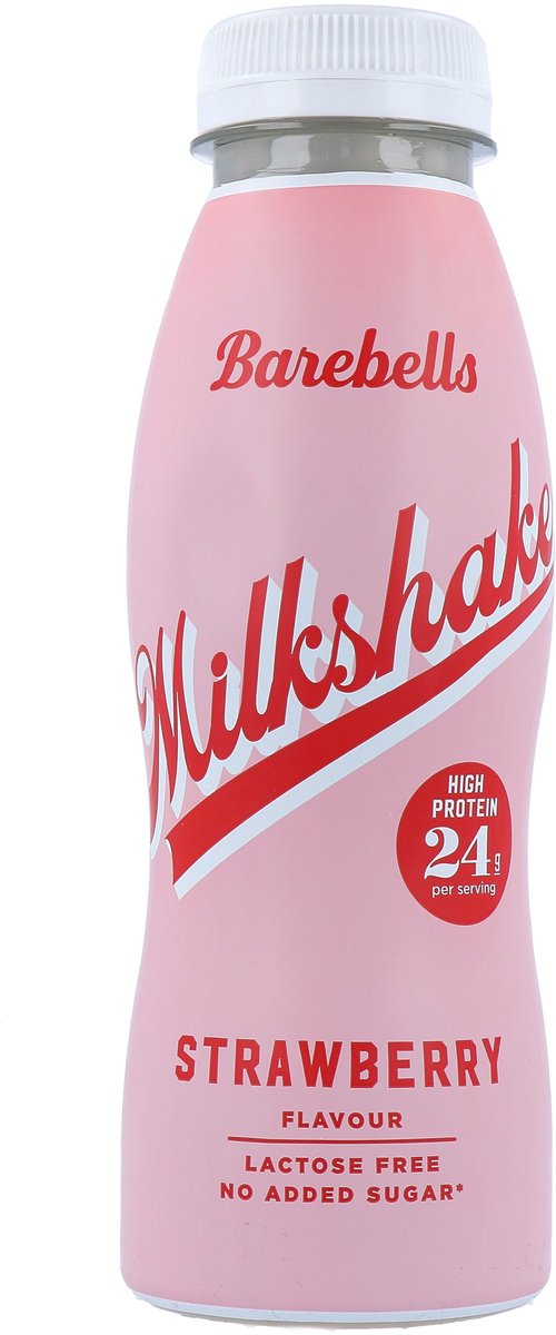 Goedkoopste Barebells Milkshake - Eiwitshake - 330 ml - Aardbei