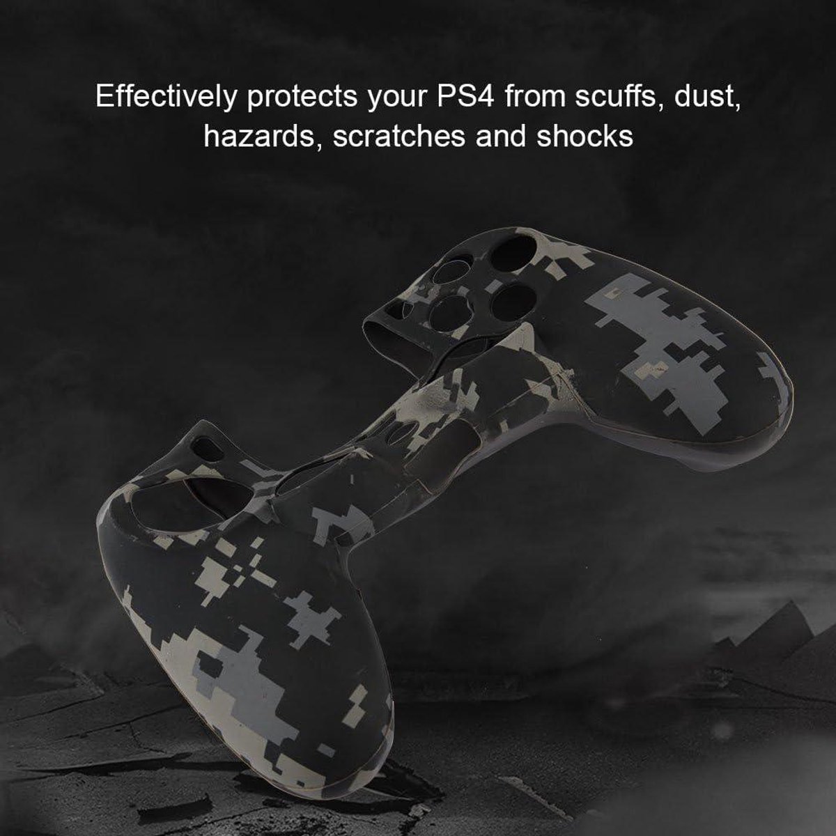 Allecto Plus - Silicone hoes voor gamecontroller - Stofdichte beschermhoes - Handvat cover (grijs) - Duurzaam materiaal - Bescherming tegen stof - Gaming accessoires