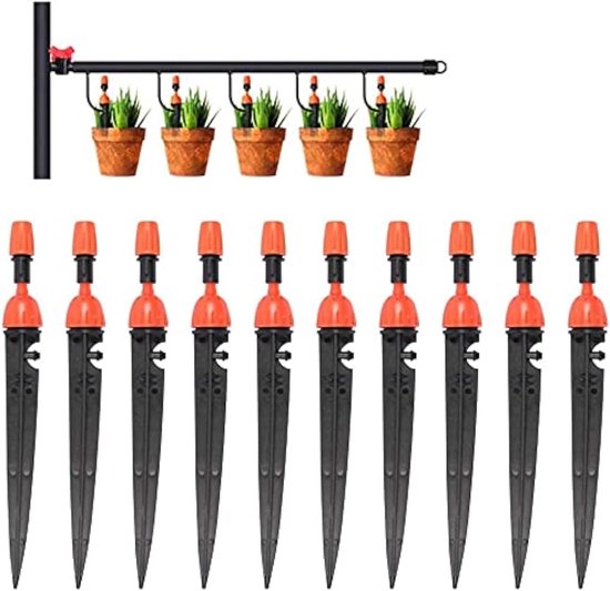 Irrigatiesysteem voor de tuin 40m - Druppelsysteem met automatische bewatering voor Irrigatiesysteem voor de tuin 40m - Druppelsysteem met automatische bewatering voor