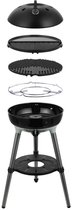 CADAC Carri Chef 40/Grill 2 Braai Gasbarbecue – Lichtgewicht en Draagbaar – Roestvrijstalen Brander met Piëzo-Ontsteking – GreenGrill Coating – Inclusief Uitneembare Vetpan en Deksel als Windscherm