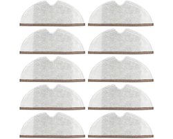 Moppads Geschikt voor Xiaomi Roborock S5/S6 10-pack Grijs
