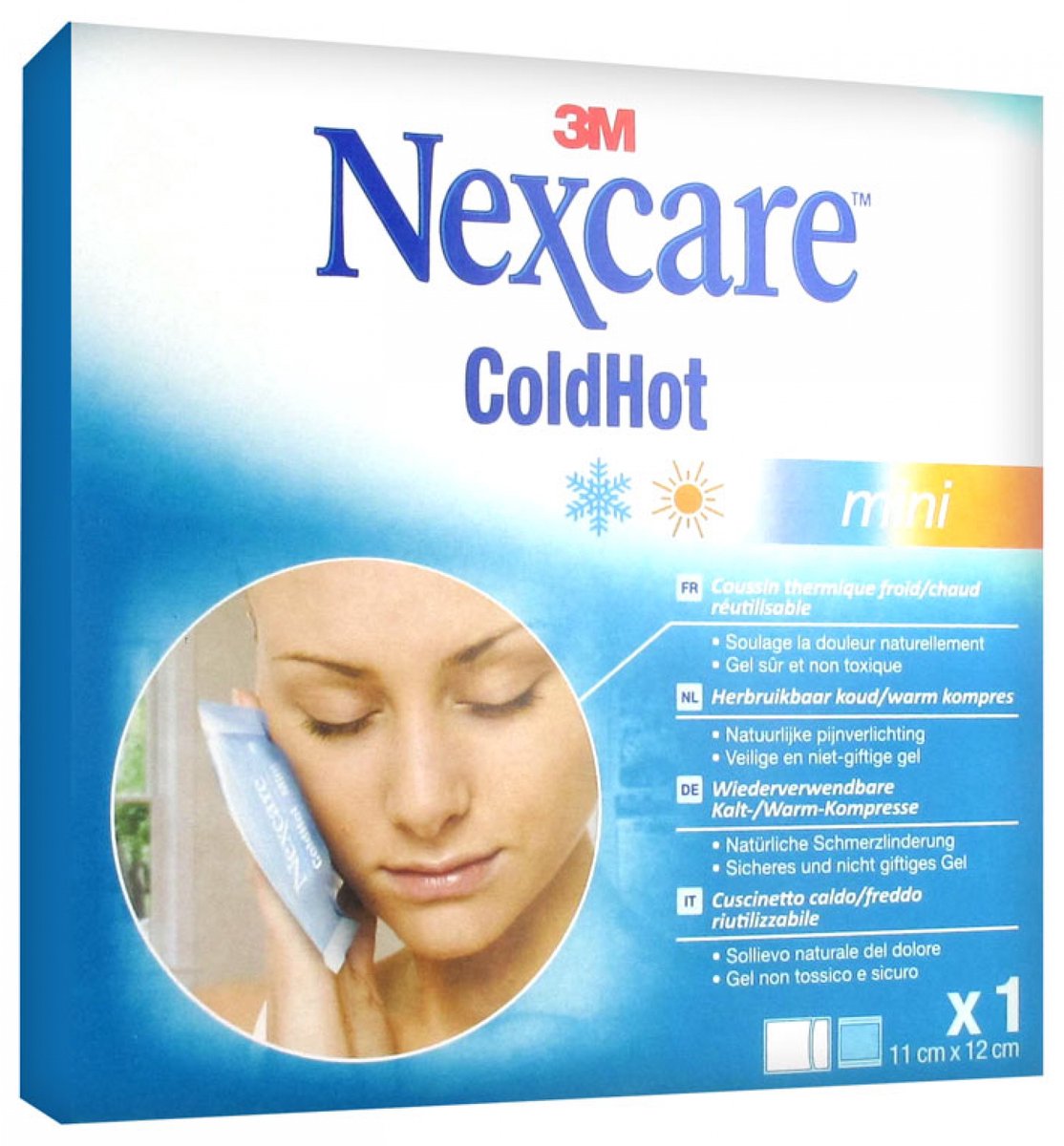 Goedkoopste Nexcare™ ColdHot Mini Gelkompres, 110 x 120 mm