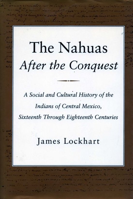 The Nahuas After the Conquest - cover