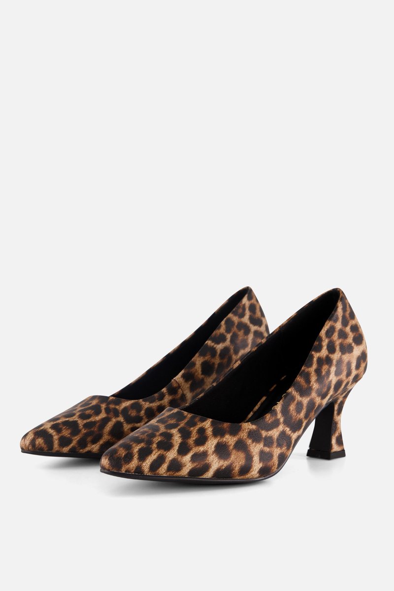 Marco Tozzi Leopard Pumps beige Textiel - Maat 37