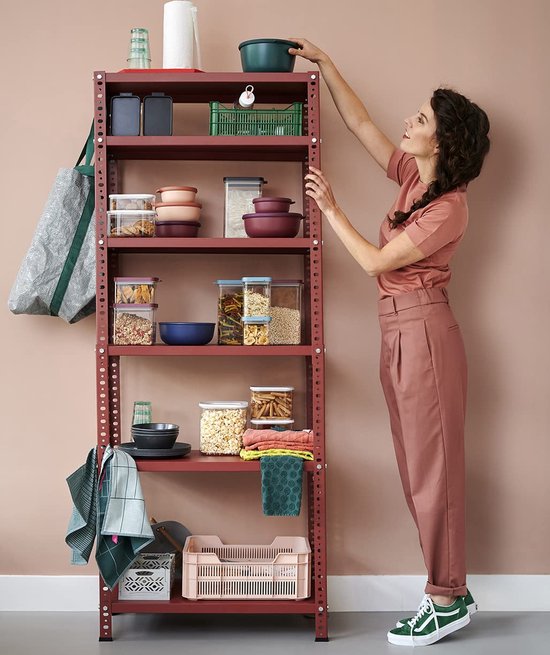 Mepal - Set de boîtes de conservation Modula 4 pièces - Wit - 4 x 1000 ml