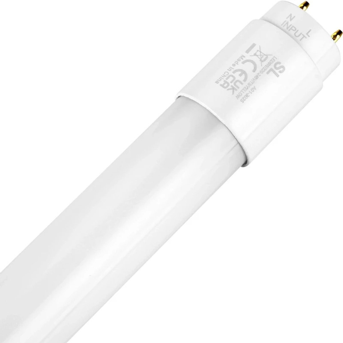 SPL G13 T8 LED Buis | 9W Geel 220V/240V | 200° Ø28mm 604mm