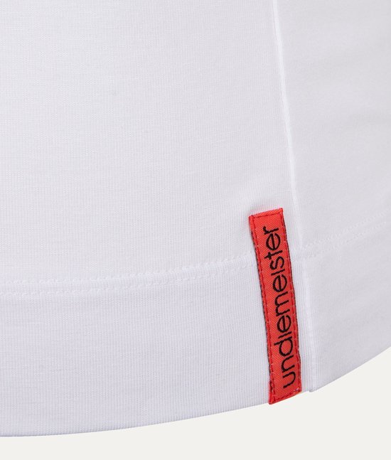 Débardeur Undiemeister - Débardeur homme - Coupe slim - En bois de mélamine - Col rond - White ( Wit) - Lot de 3 - L