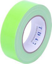 TD47 Gaffa Tape 38mm x 25m Fluor Groen