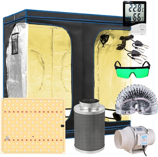 Grow Tent 40 x 40 x 120 cm, Indoor Grow Box, 600D Oxford
