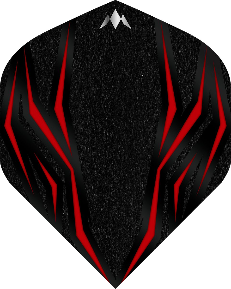 Mission Solo Lava Red NO2 - Dart Flights
