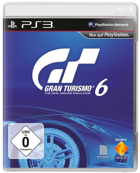 Sony Gran Turismo 6, PS3 PlayStation 3