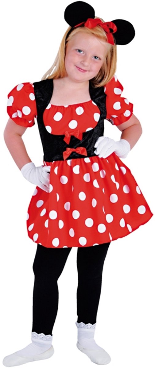 Klein Ondeugend Tekenfilm Muisje Minnie - Meisje
