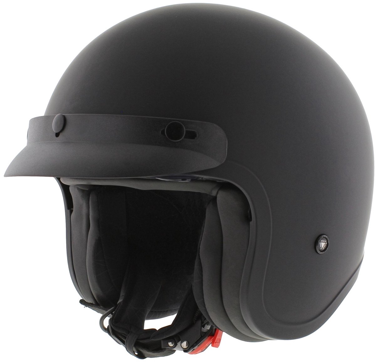 LS2 OF599 Spitfire II helm mat zwart L special edition inclusief klep – foto 5