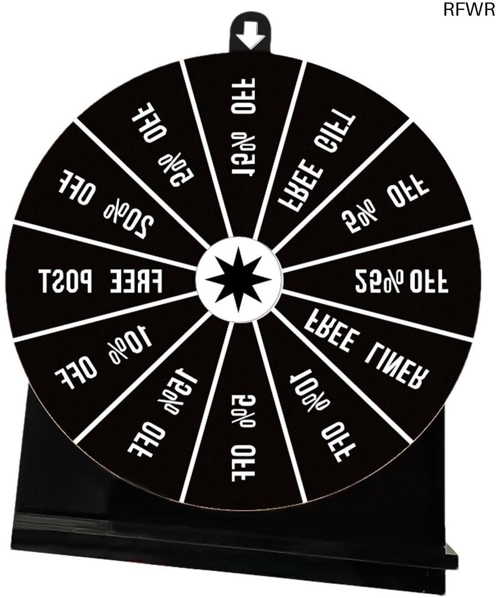 RFWR® Multifunctioneel Draaiwiel voor Winacties en Spellen
