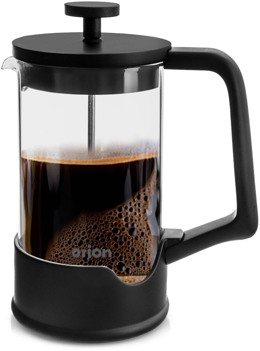 Cafetiere Glas BLACK 400 ml - French Press Koffiezetapparaat - Koffiemaker - Koffie - Koffiepot - Theepot