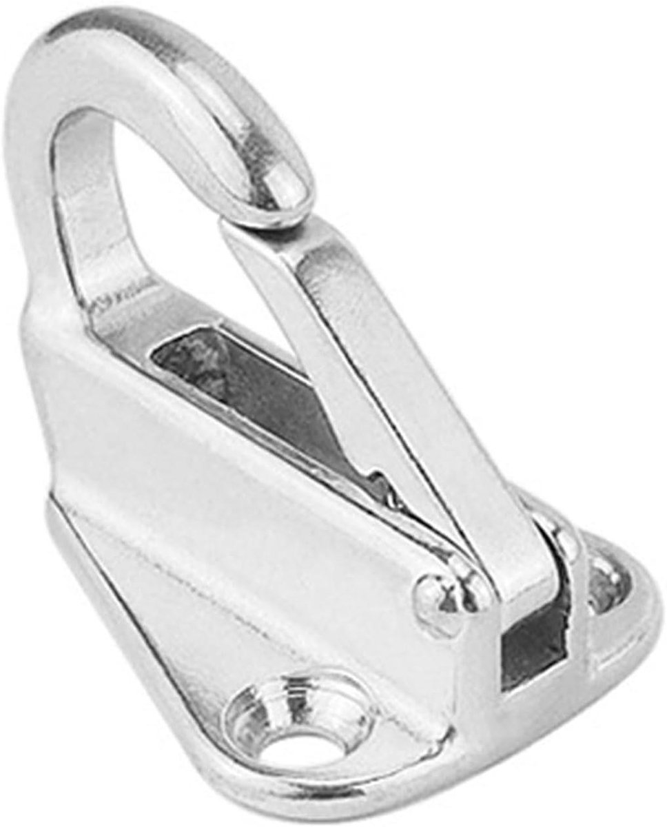 Allecto Plus - RVS Spring Hooks voor Boten en Schepen: 2 Stuks - Marine Grade - Veiligheidshaak 316 - Zware Lading Haken