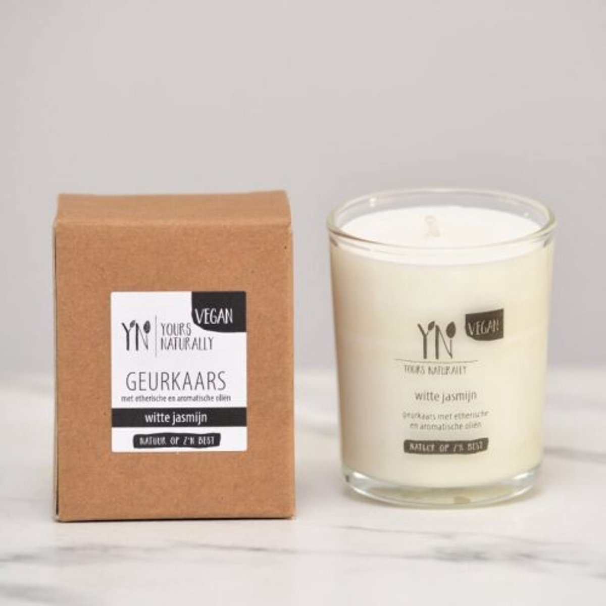 Votive geurkaars witte jasmijn