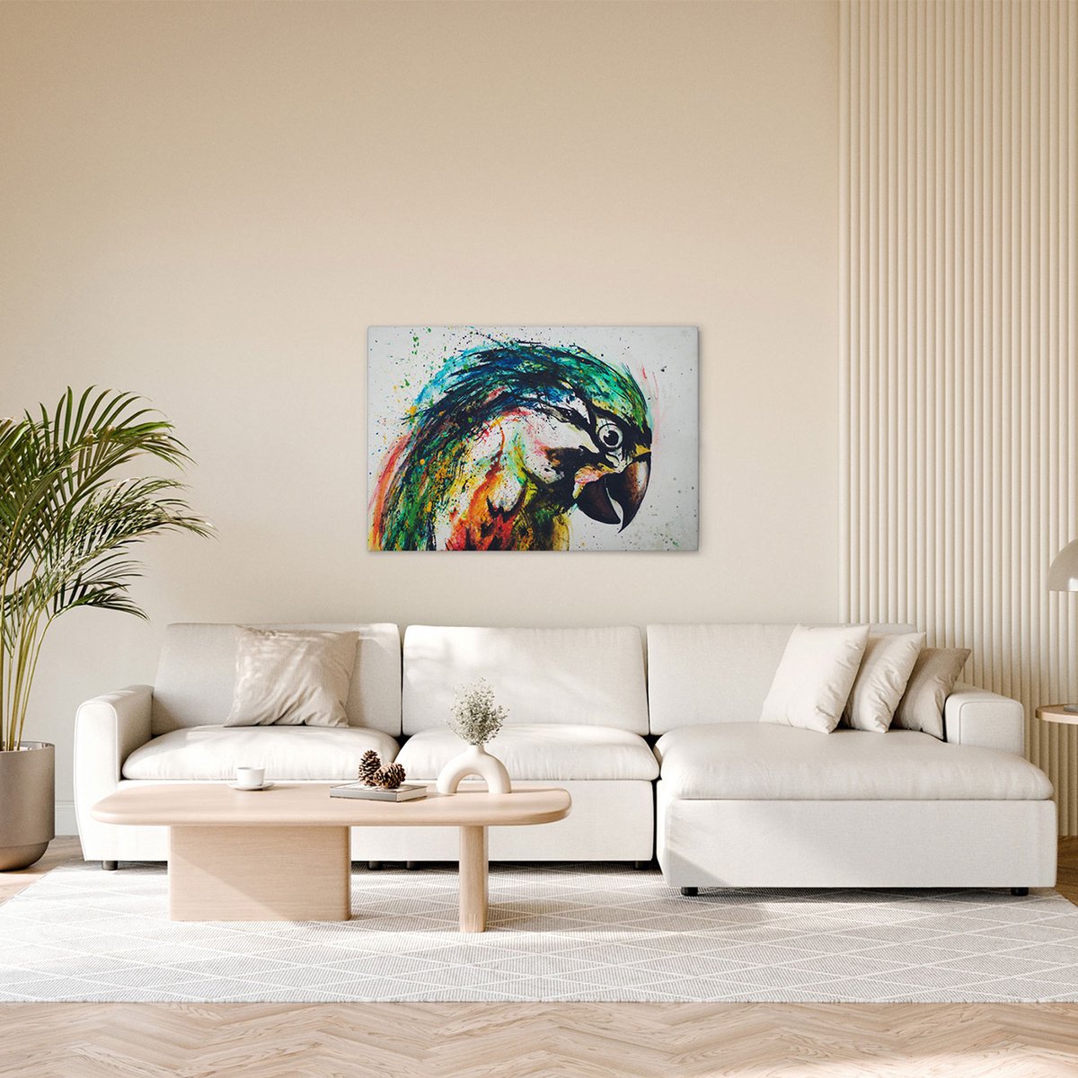 Canvas Parrot | DD132313