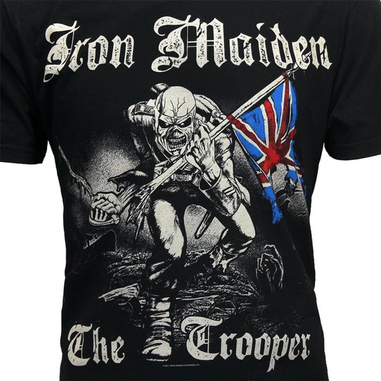 T-shirt Iron Maiden The Trooper Illustration - Merchandise Officiel - M