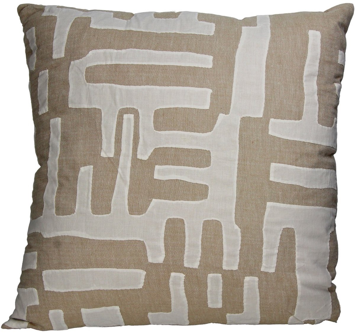 HD Collection Cushion Cotton Natural 50x50cm