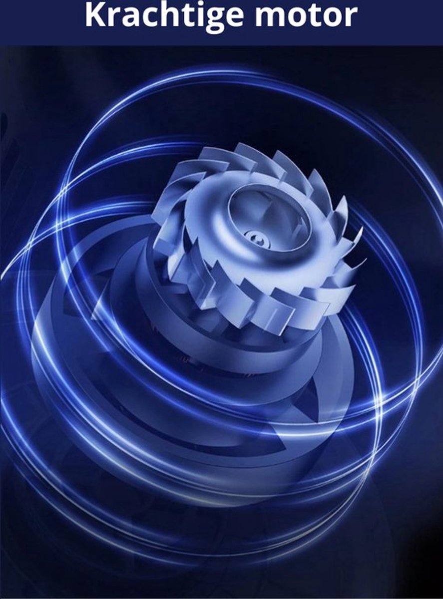 Kruimeldief Snoerloze Handstofzuiger Oplaadbaar Wit - afbeelding 3