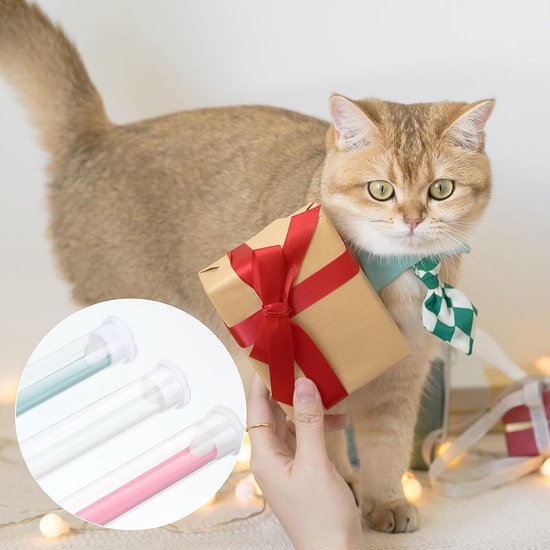 3 stuks tandenborstel voor honden en katten, hondentandenborstel verwijdert tandplak, kattentandenborstel grondige reiniging, draagbaar, reisvriendelijk voor kleine huisdieren — afbeelding 4
