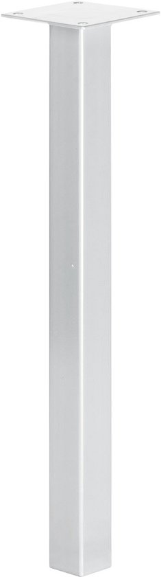 Boxspring Liv geblokt - bruin - 140x200 cm - vierkante poot | Leen Bakker