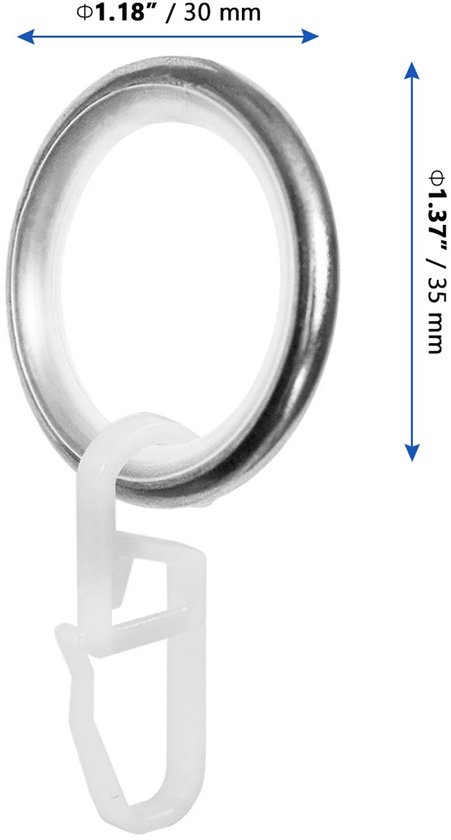 14 Stuks - Gordijnringen - 4.5cm Dia (de Binnendiameter Van