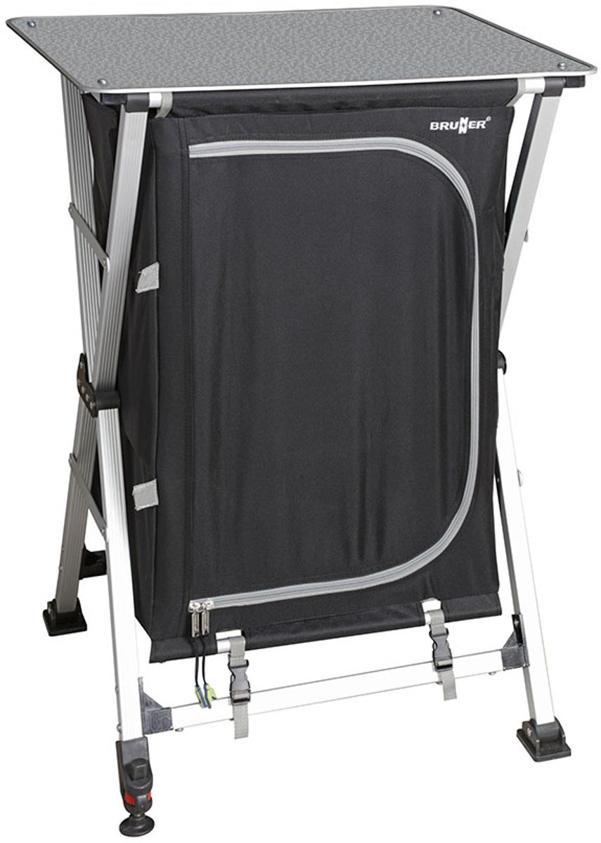 Brunner Azabache LS Cross Square - Campingkast 58 x 49 x 90 cm