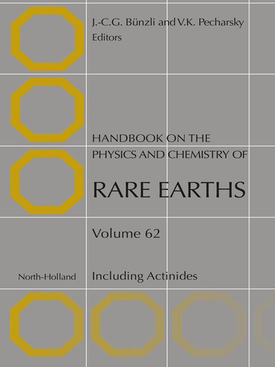 Handbook on the Physics and Chemistry of Rare Earths 62 - Ha ... - cover