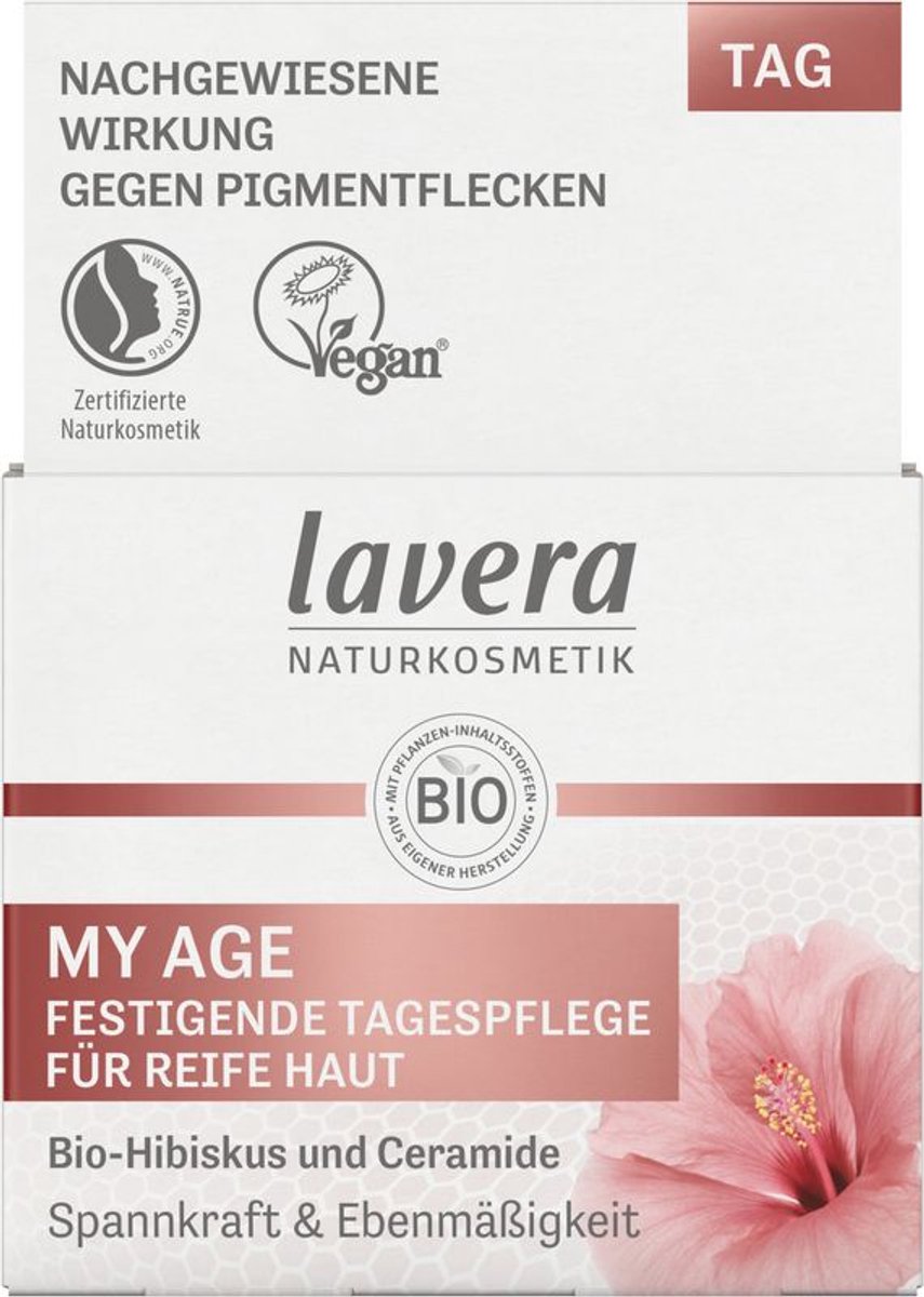 Lavera My age day cream firming Duitstalig bio 50 Milliliter