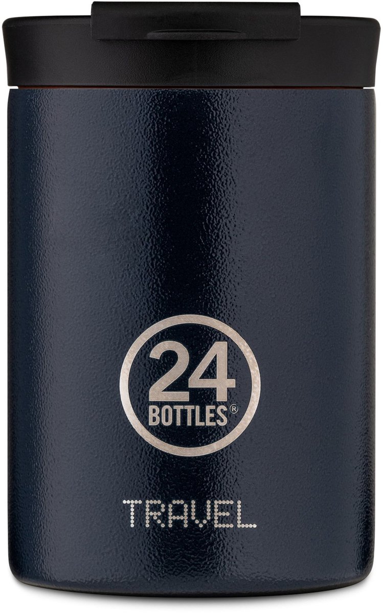 24Bottles Reisdrinkbeker 350 ml Capaciteit - deep blue