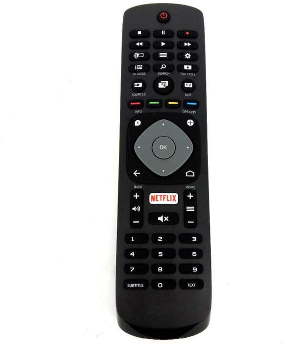 Afstandsbediening geschikt voor Philips televisies - Universele afstandsbediening - Geschikt voor alle Philips Televisies - Zwart - CHPN