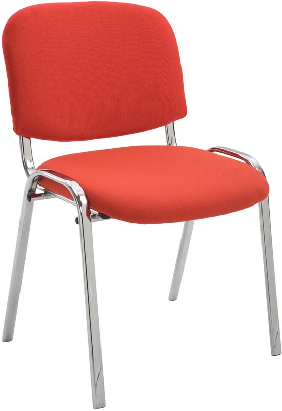 Stapelbare houten kruk wit, zithoogte 45cm. - de