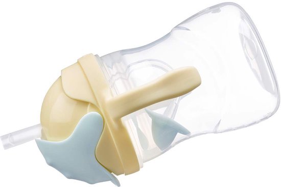 b.box Looney Tunes Drinkfles met rietje - Rietjesbeker voor peuters - flip-top deksel - verzwaard rietje om onder elke hoek te drinken - lekvrij tweewegventiel handige handvatten - BPA-vrij - vaatwasmachinebestendig - vanaf 6 maanden- 240 ml van b.box — afbeelding 4