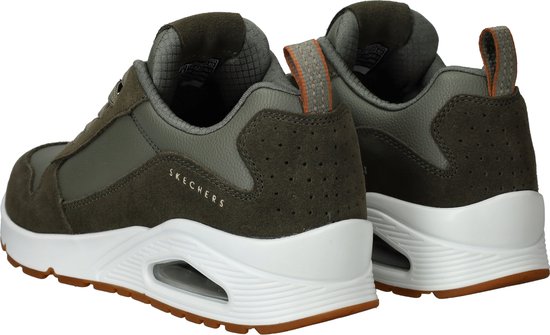 Skechers Uno - Stacre Baskets pour femmes pour hommes - Vert olive - Taille 44