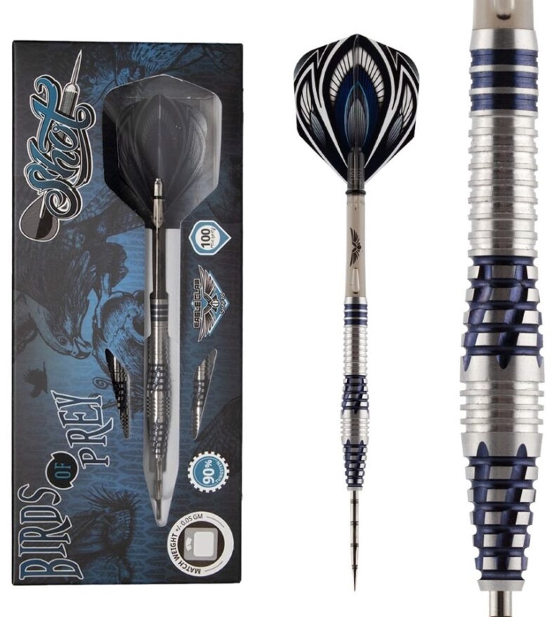 Shot Birds of Prey 1 Falcon 90% - Dartpijlen 23 Gram