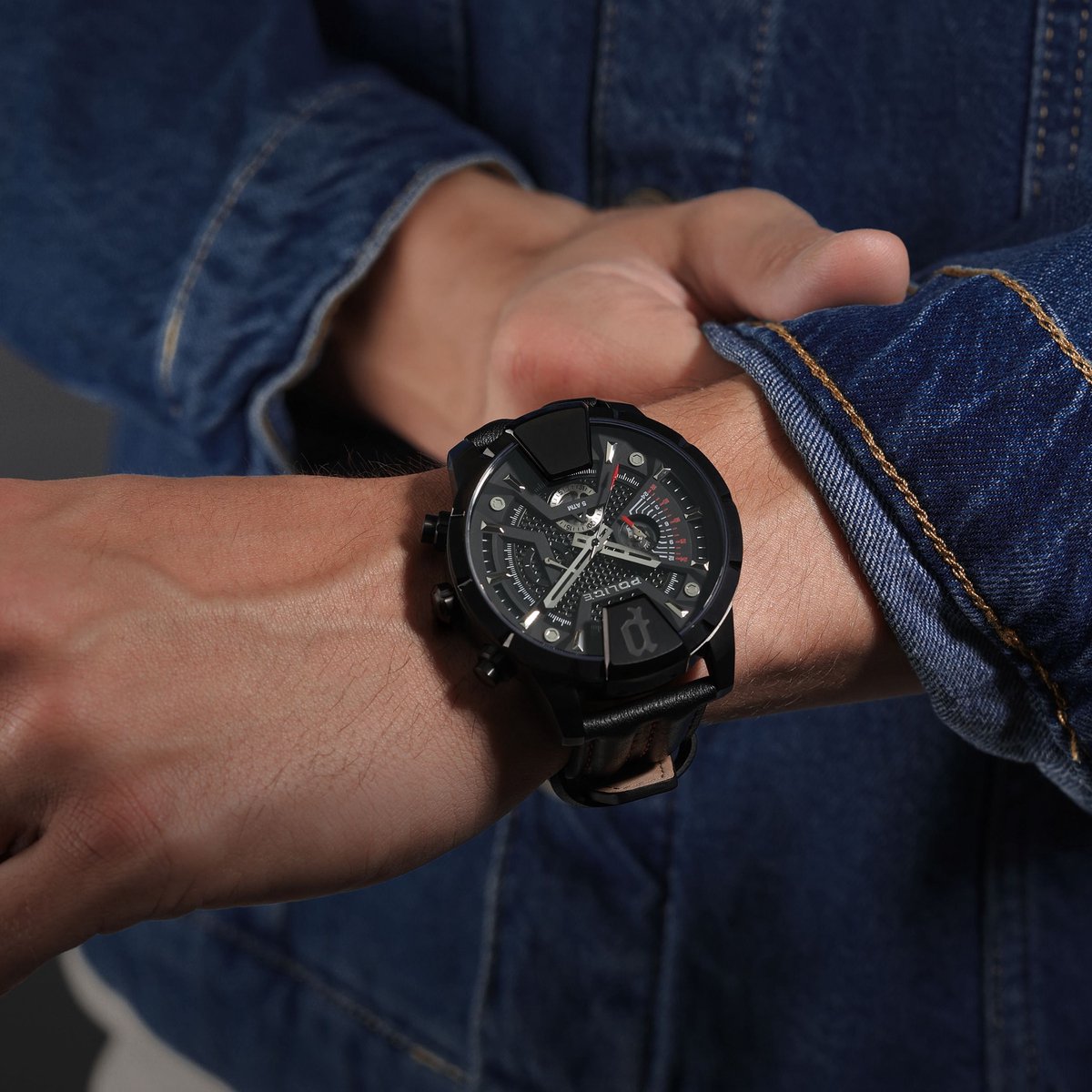 Horloge Huntley Black