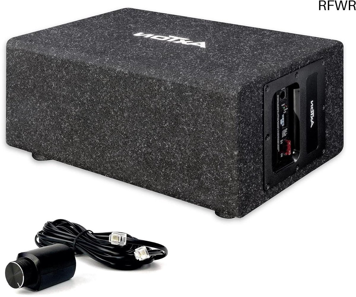 RFWR® Compacte 20 cm Actieve Subwoofer voor Auto en Vrachtwagen - 100 W RMS