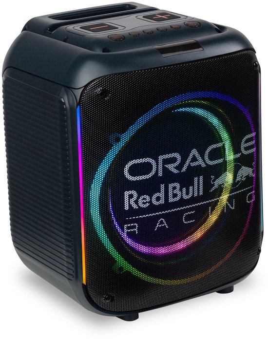 Oracle Red Bull Racing Bluetooth Speaker - Draagbare Party Speaker met LED Verlichting, 60W Max Vermogen, USB, AUX & True Wireless (RB-SK240) van Merkloos — afbeelding 2