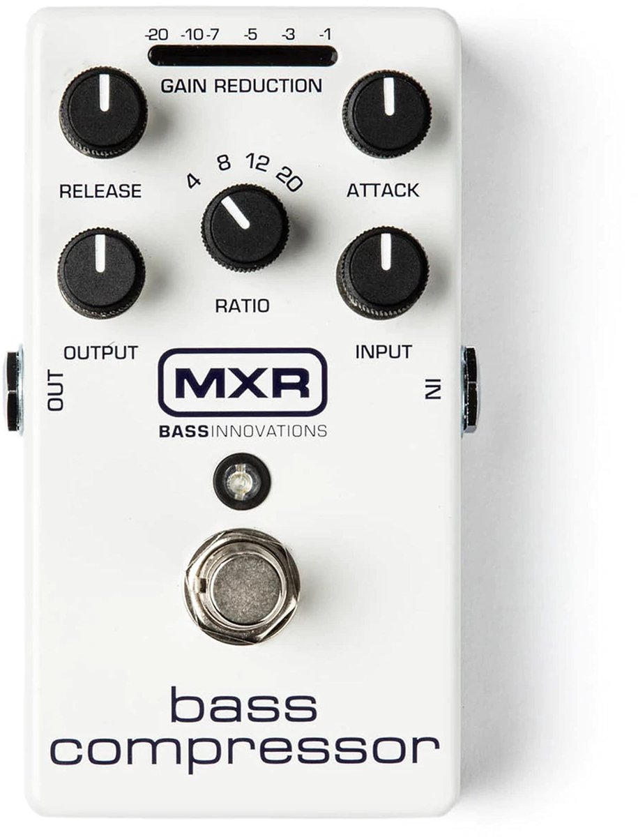 MXR M87 Bass Innovations Compressor - Bas compressor - Wit