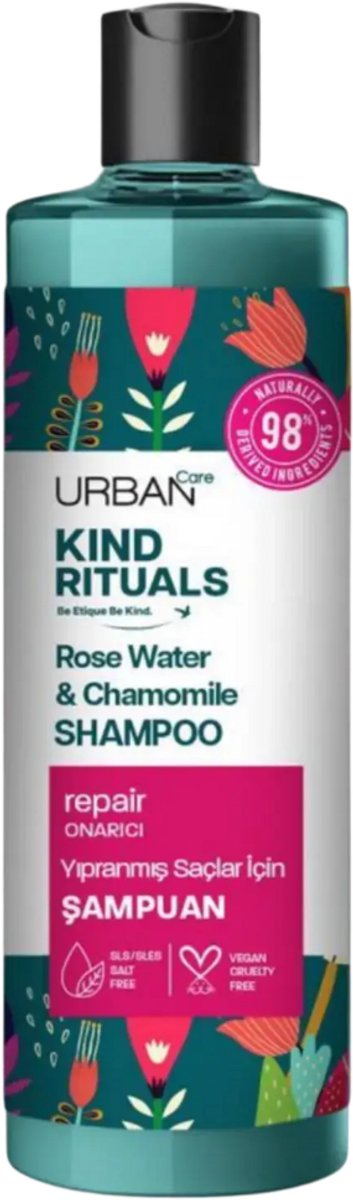 Urban Care Kind Rituals Rose Water Chamomile Shampoo