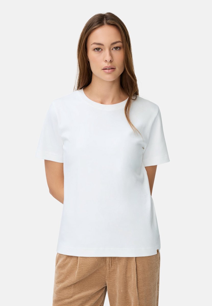 camel active T-Shirt van puur katoen - Maat - Melkwitwomenswear-M