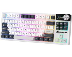 Royal Kludge RKS85 – Draadloos Gaming Toetsenbord – Mechanisch – Keyboard – RGB – Met Display