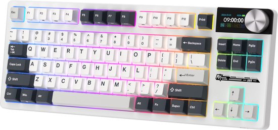 Royal Kludge RKG68 - Draadloos Mechanisch Toetsenbord - RGB - 65% Lay