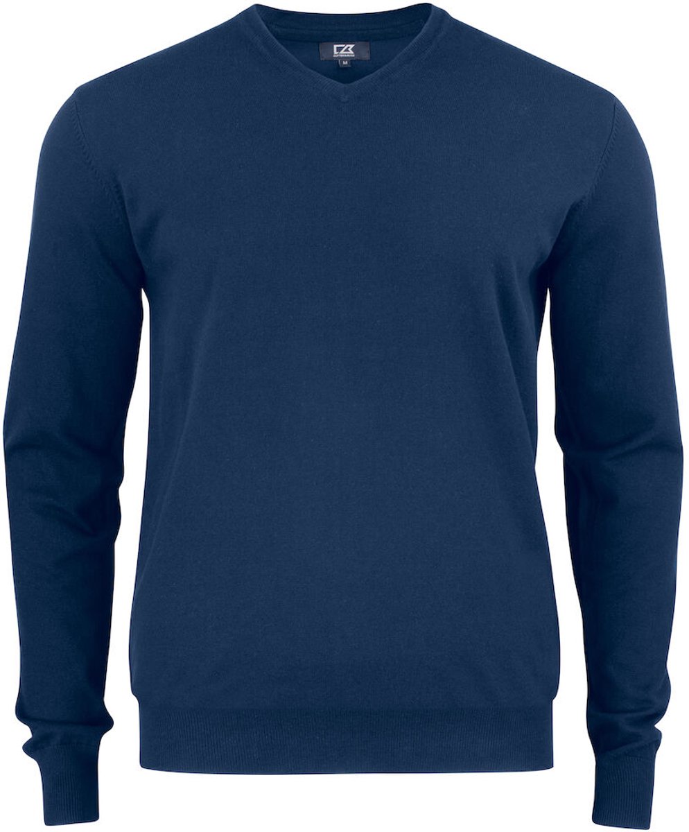 Cutter & Buck Oakville V-neck Heren 355418 - Dark Navy - L
