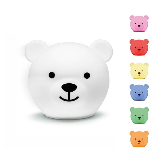 Zazu Bor de Beer Multicolor Nachtlampje