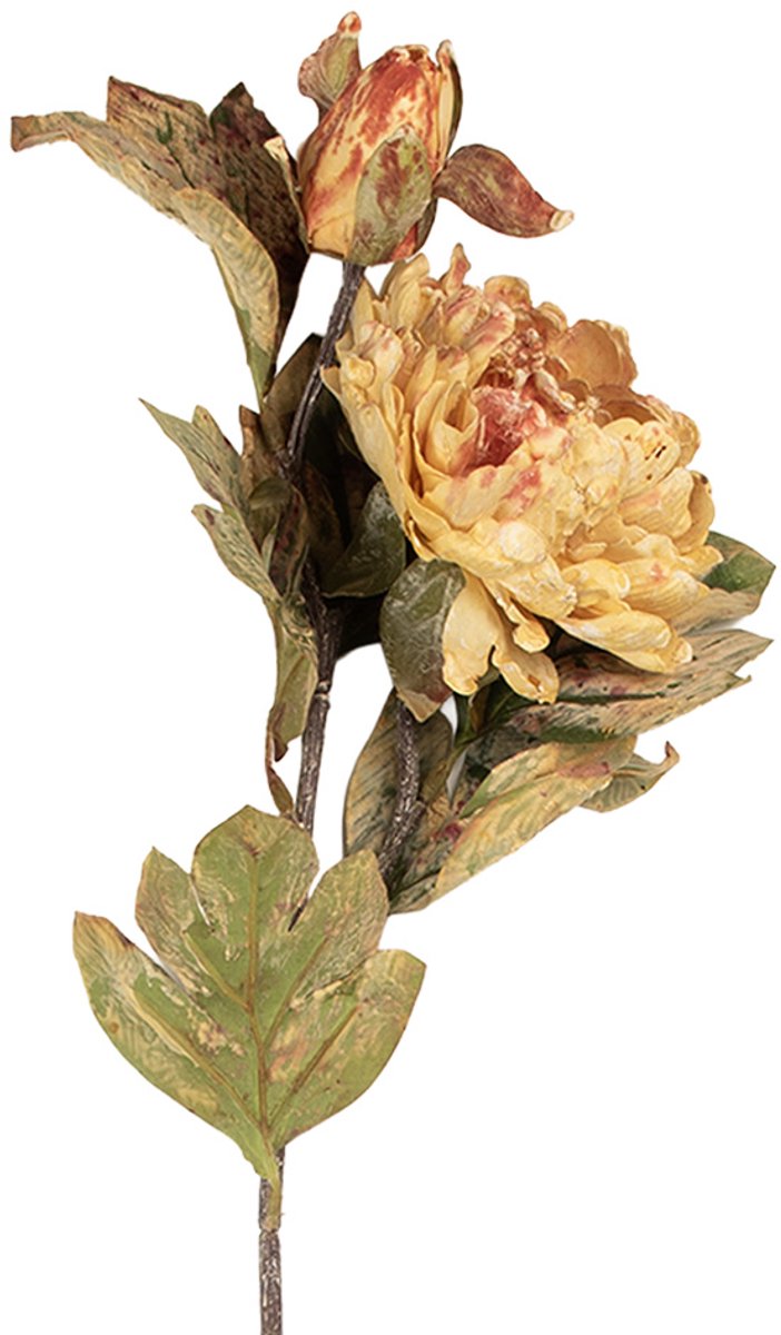 Kunstbloem - Zijden 12x10x77 cm Roze Kunststof Kunstbloemen